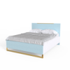 Кровать Art in Head 1,6 Swan 1670x1100x2060 Голубая лагуна  (105070302)