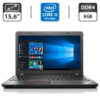 Ноутбук Lenovo ThinkPad E560 / 15.6« (1366x768) TN / Intel Core i5-6200U (2 (4) ядра по 2.3 - 2.8 GHz) / 8 GB DDR4 / 500 GB HDD / Intel HD Graphics