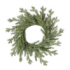 Венок искусственный рождественский YES Сиена 904404 20 см зеленый