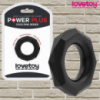 Ерекційне кільце на пеніс чорне «Power Plus Cockring» від LoveToy