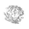 Серебряное кольцо CatalogSilver с без камней, вес изделия 7,97 гр (2056676) 16 размер