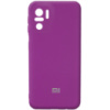 Чохол Silicone Cover Full Camera (AA) Для Xiaomi Redmi Note 10 / Note 10s (Фіолетовий / Grape) - купити в SmartEra.ua