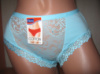 Трусики жіночі Fiora бавовна з мереживами розмір 46-48 блакитні