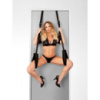 Секс-гойдалка на дверях Tentation Door Straps for Bad - Чорний- Садо-мазо