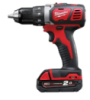 Шурупокрут акумуляторний MILWAUKEE M18 BDD-202C (2акум.18В 2Аг/зарядний/кейс/50Нм)