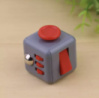 Кубик антистресс Fidget Cube 14135 серый с красным