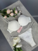 Комплект Victoria's Secret 2402 Push-Up Bra білий