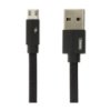 Кабель micro USB 2 м Kerolla черный Remax RC-094m