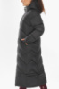 Куртка женская Braggart зимняя длинная с капюшоном - 58968 морионовый цвет