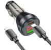 АЗП Hoco NZ12B (PD48W+QC3.0 1Type-C/1USB) + кабель Type-C-Type-C (Чорний)