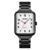 Жіночий годинник Skmei 1955BKWT Black-White з мінеральним склом та металевим браслетом