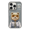 Чохол TPU+PC Nimmy 3D with Metal Buttons для iPhone 16 Pro