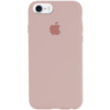 Чохол Silicone Case Full Protective (AA) для Apple iPhone 7 / 8 / SE (2020) (4.7«), Рожевий / Pink Sand - купити в SmartEra.ua