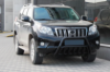 Кенгурятник WT002 Black (нерж) для Toyota Land Cruiser Prado 150 2009-2023 гг