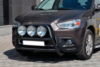 Кенгурятник WT018 Black (нерж.) для Mitsubishi ASX 2010-2023 гг