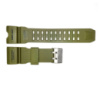 Ремінець для годинника Skmei 2396/1155/1155B Army Green, каучуковий, довжина 26 см (1051-0553)