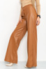 Лосіни жіночі на флісі, колір коричневий, 164R82
