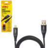 Кабель  VOIN CC-4202L BK USB - Lightning 3А, 2m, black (быстрая зарядка/передача данных) (CC-4202L BK)