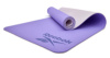 Двухсторонний коврик для йоги Reebok Double Sided Yoga Mat фиолетовый Уни 176 х 61 х 0,6 см