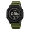 Чоловічий спортивний годинник Skmei 2626AG Army Green з компасом та крокоміром