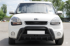 Кенгурятник WT004 Black (нерж) для Kia Soul I 2008-2013 гг