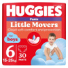 Подгузники Huggies Little Movers/Pants 6 (15-25 кг) Jumbo для мальчиков 30 шт (5029053564302)