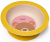 Тарелка детская суповая Fissman «Медвежонок» с присоской 15x5см из бамбукового волокна