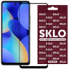 Захисне скло SKLO 3D (full glue) для TECNO Spark 10 Pro, Чорний - купити в SmartEra.ua