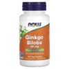 NOW Ginkgo Biloba 60 mg 120 рослинних капсул