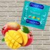Оральні презервативи зі смаком манго «Pasante Tropical condoms» Pasante 6 шт.