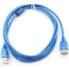 DM USB подовжувач Gresso USB2.0 AM to AF 3m Blue (Код товару:39391)