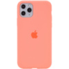 Чохол для Apple iPhone 11 Pro Max (6.5«) - Silicone Case Full Protective (AA) (Помаранчевий / Nectarine) - купити в SmartEra.ua