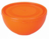 Пиала Ucsan Frosted Bowl пластиковая 600мл круглая с крышкой