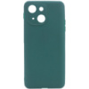 Силіконовий чохол для iPhone 13 mini Candy (Зелений / Forest green) - купити в SmartEra.ua