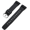 Ремінець для годинника Casio GM-S2100 Black SI силіконовий чорний (SKU: 1051-1372)