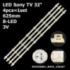 LED підсвітка Sony TV 32« SVG320AE1_REV3_130107, SVG320AE1-REV3-130107 LSY320AN02-001 S320DB3-1 B18 1шт.