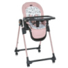 Стульчик для кормления El Camino Crystal ME-1037-B-Rose-Gold розовый с золотом