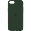 Чохол Silicone Case Full Protective (AA) для iPhone SE 2 / 3 (2020 / 2022) / iPhone 8 / iPhone 7, Зелений / Cyprus Green - купити в SmartEra.ua