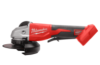 Шліфмашина кутова акумуляторна безщіткова MILWAUKEE, M18 BLSAG125XPD-0, 800Вт, діаметр 125мм, (каркас, бічна рукоять, захисний к