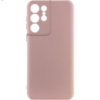 Чохол Silicone Cover Lakshmi Full Camera (A) для Samsung Galaxy S21 Ultra, Рожевий / Pink Sand - купити в SmartEra.ua