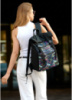 Жіночий тканевий рюкзак Sambag RollTop One з принтом «ABSTRACT»