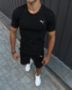 Футболка Puma чорна (9367387326)