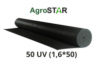 Агроволокно«AgroStar»50 UV чорне(1,6*50)*
