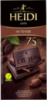 Шоколад чорний «HEIDI» 75% 80г