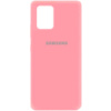 Чохол Samsung Galaxy A72 4G / A72 5G - Silicone Cover My Color Full Protective (A) (Рожевий / Pink) - купити в SmartEra.ua