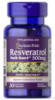 Puritan's Pride Resveratrol 500 mg 30 капсули швидкого вивільнення