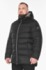 Куртка мужская Braggart зимняя с капюшоном - 53111чёрный цвет