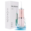 Ирригатор портативный электрический Oral Irrigator S3J2 для зубов Розовый