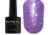 Komilfo Liquid Glam Gel №LGG008 (фіолетовий, блискітки), 8 ml.