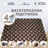 Багаторазова підстилка 25х43 см наповнювач для гризунів